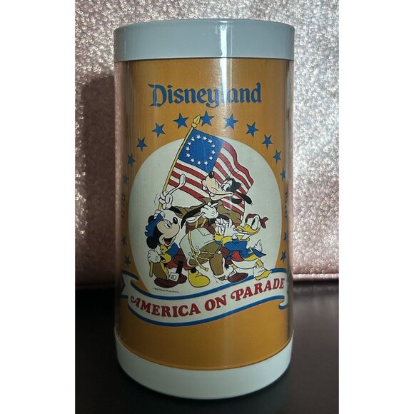 VINTAGE Disneyland Thermo-Serv Mug - America on Parade - 1776-1976 - Picture 2 of 6